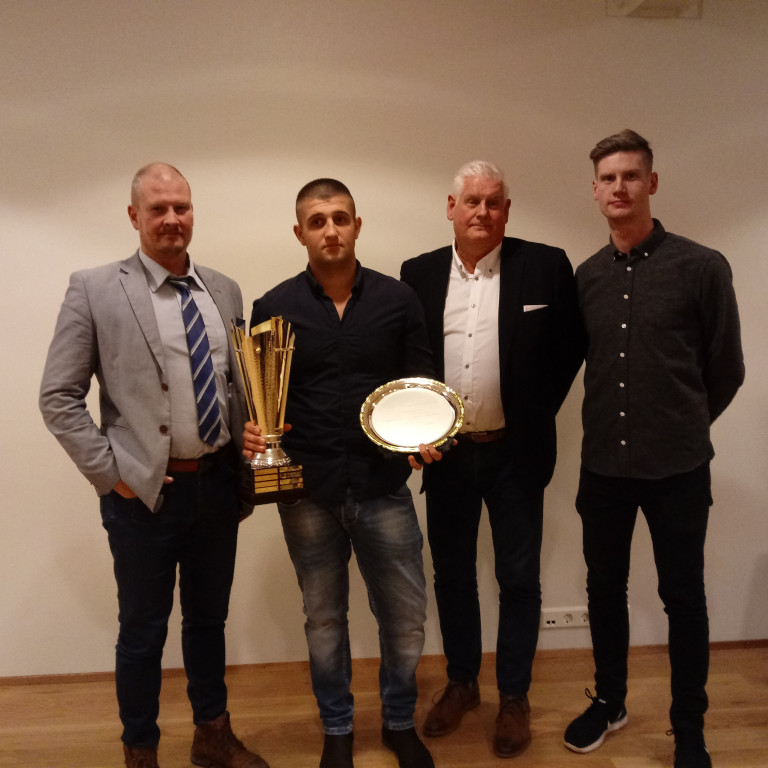 Frá vinstri: Stefán Vagn Stefánsson, Tsvetan Tsvetanov Michevski, Ómar Bragi Stefánsson og Ingvi Hra…