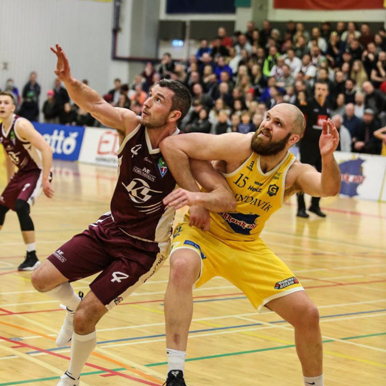 Axel og Siggi Þorsteins stíga nettan dans. MYND: HJALTI ÁRNA