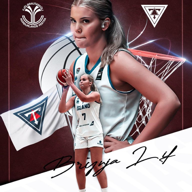 Brynja Líf Júlíusdóttir skrifar undir hjá Körfuknattleiksdeild Tindastóls!