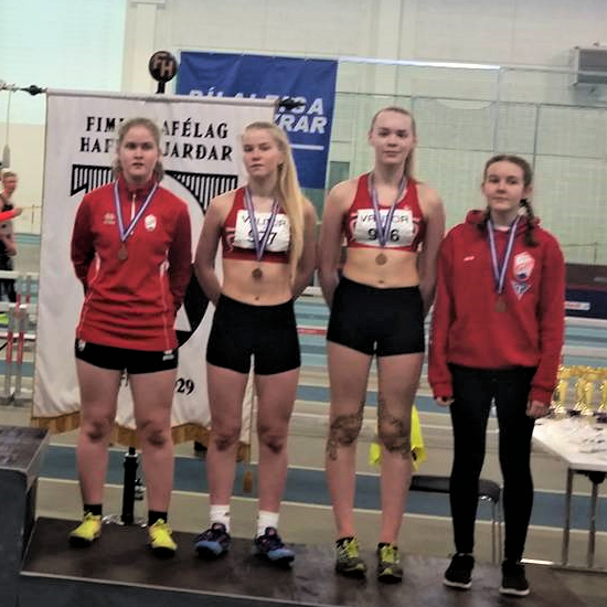 Stefanía, Marín Lind, Inga Sólveig og Birta Sylvía.