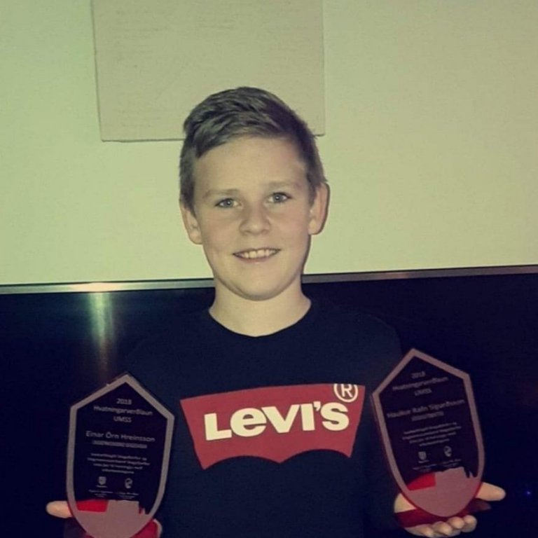 Haukur Rafn Sigurðsson. Frá hátíðarsamkomu UMSS. Mynd: Ingibjörg Ásta Sigurðardóttir.