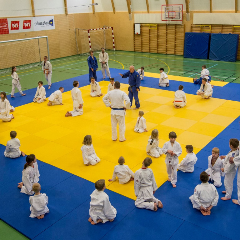 Frá æfingu á laugardaginn.
Mynd Róbert Daníel Jónsson.