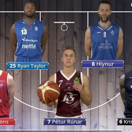 Lið síðari umferðar Dominos-deildarinnar.