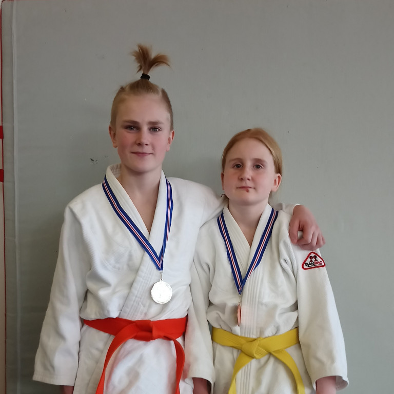 Arnór Freyr Fjólmundsson og Þóranna Ásdís Fjólmundsdóttir. Mynd: Einar Örn Hreinsson.