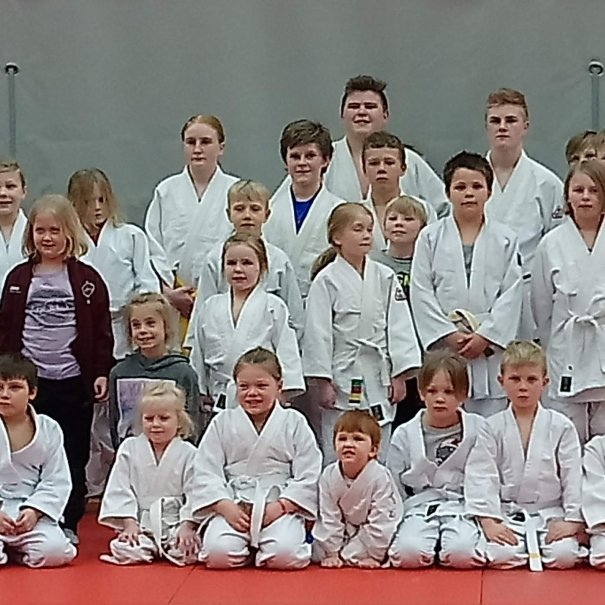 Þátttakendur á æfingabúðunum. Mynd: Einar Örn Hreinsson.