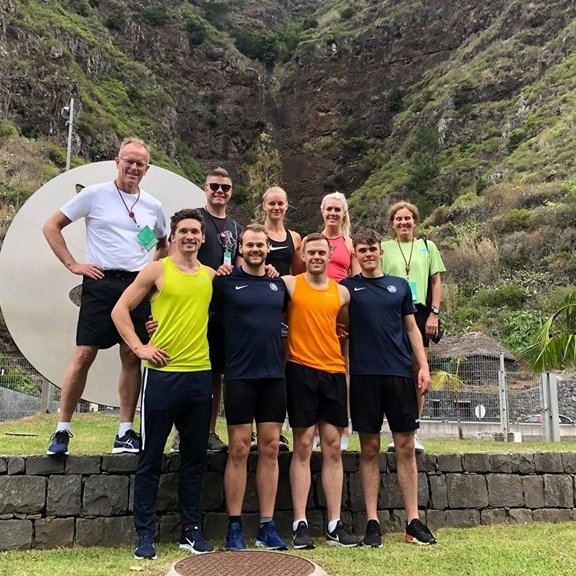 Íslenska liðið á Madeira. (Mynd: Fb. FRÍ).