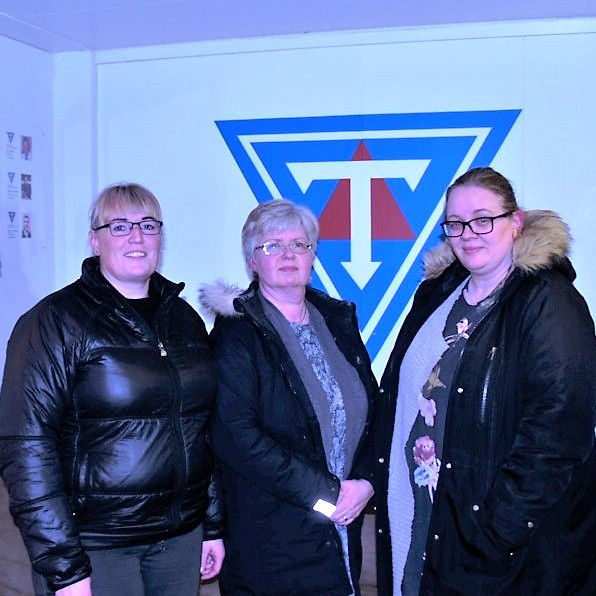 Steinunn Valdís, Kolbrún og Thelma.