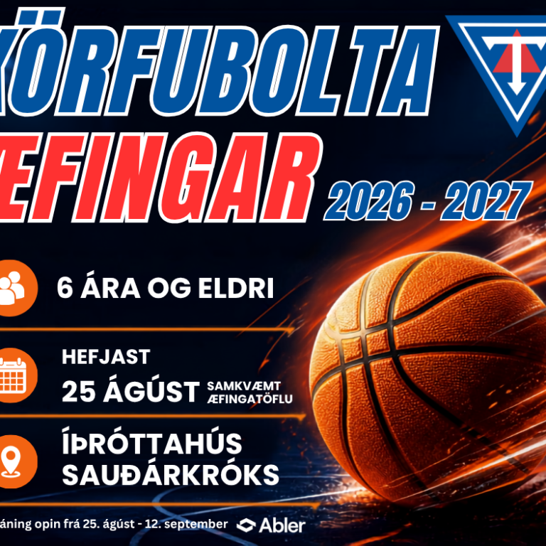 Yngri flokka æfingar tímabilið 2026-2027